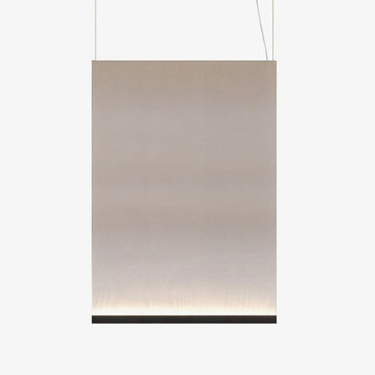 Curtain Pendant Lamp L 27.6″ x H 43.3″ / L 70cm x H 110cm / Black / Warm White Pendant light