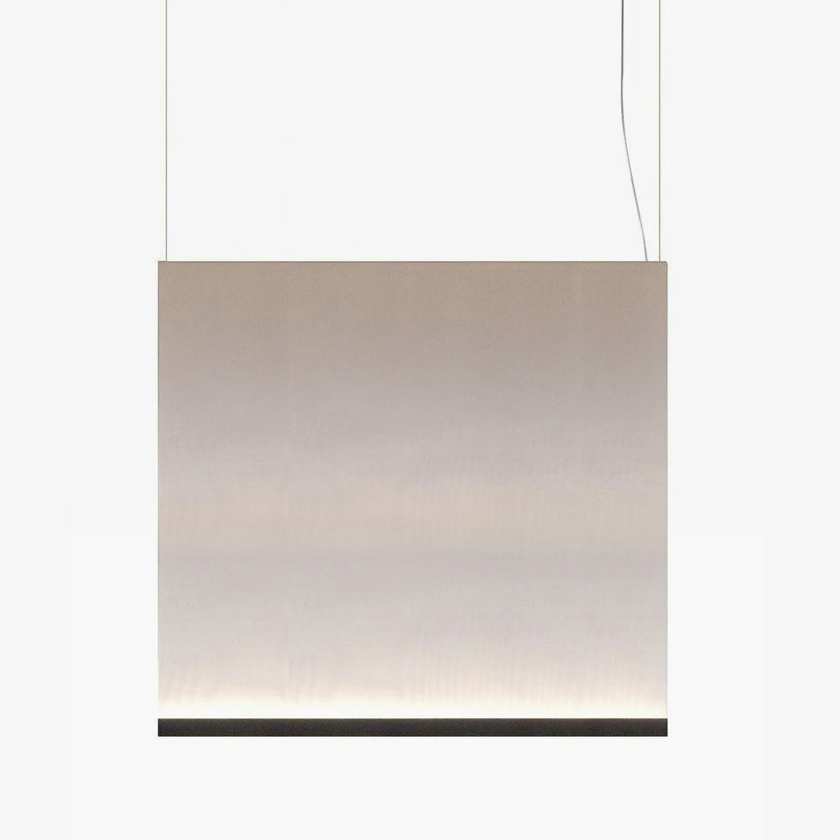 Curtain Pendant Lamp L 35.4″ x H 35.4″ / L 90cm x H 90cm / Black / Warm White Pendant light