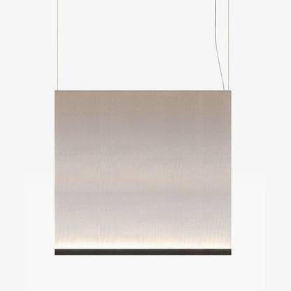 Curtain Pendant Lamp L 35.4″ x H 35.4″ / L 90cm x H 90cm / Black / Warm White Pendant light