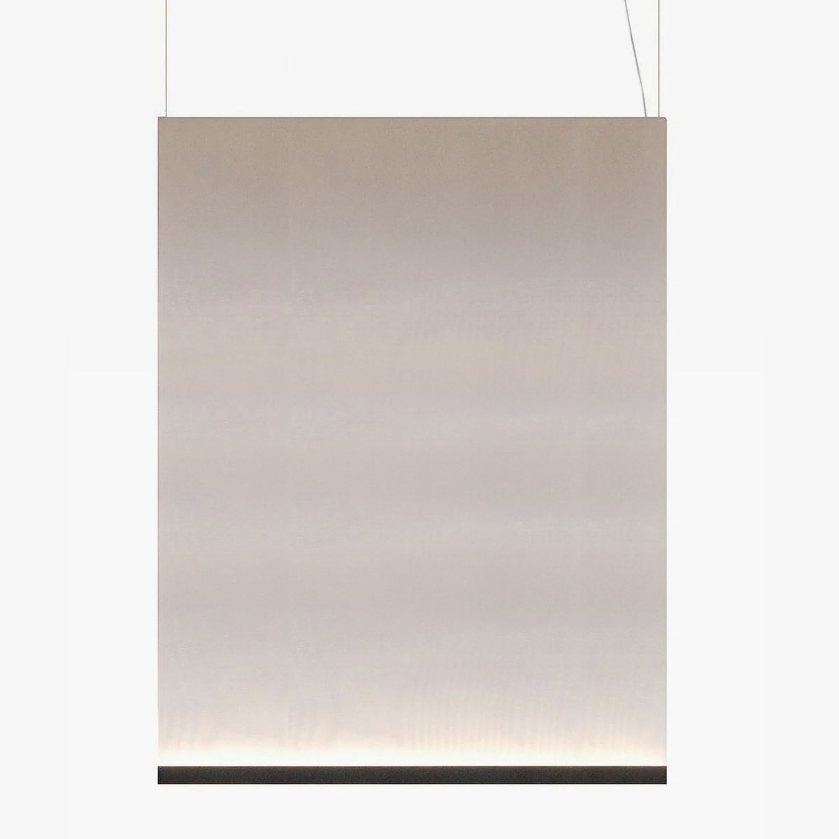 Curtain Pendant Lamp L 35.4″ x H 51.2″ / L 90cm x H 130cm / Black / Warm White Pendant light
