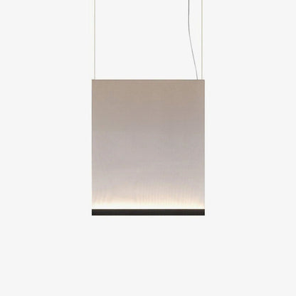 Curtain Pendant Lamp L 15.7″ x H 23.6″ / L 40cm x H 60cm / Black / Warm White Pendant light