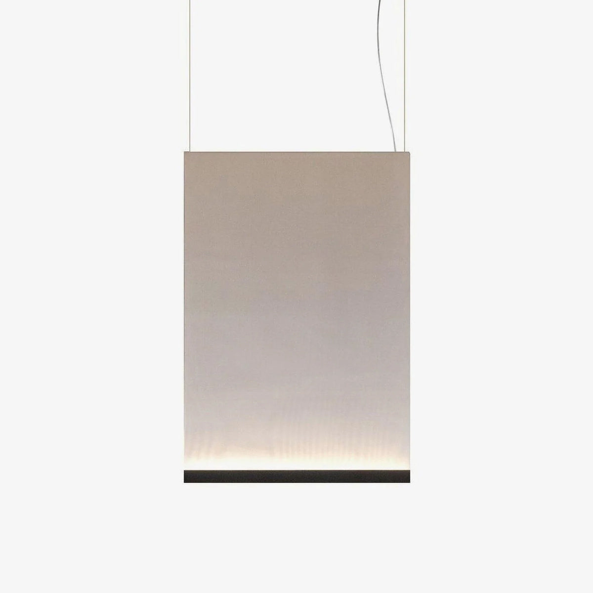 Curtain Pendant Lamp L 15.7″ x H 35.4″ / L 40cm x H 90cm / Black / Warm White Pendant light