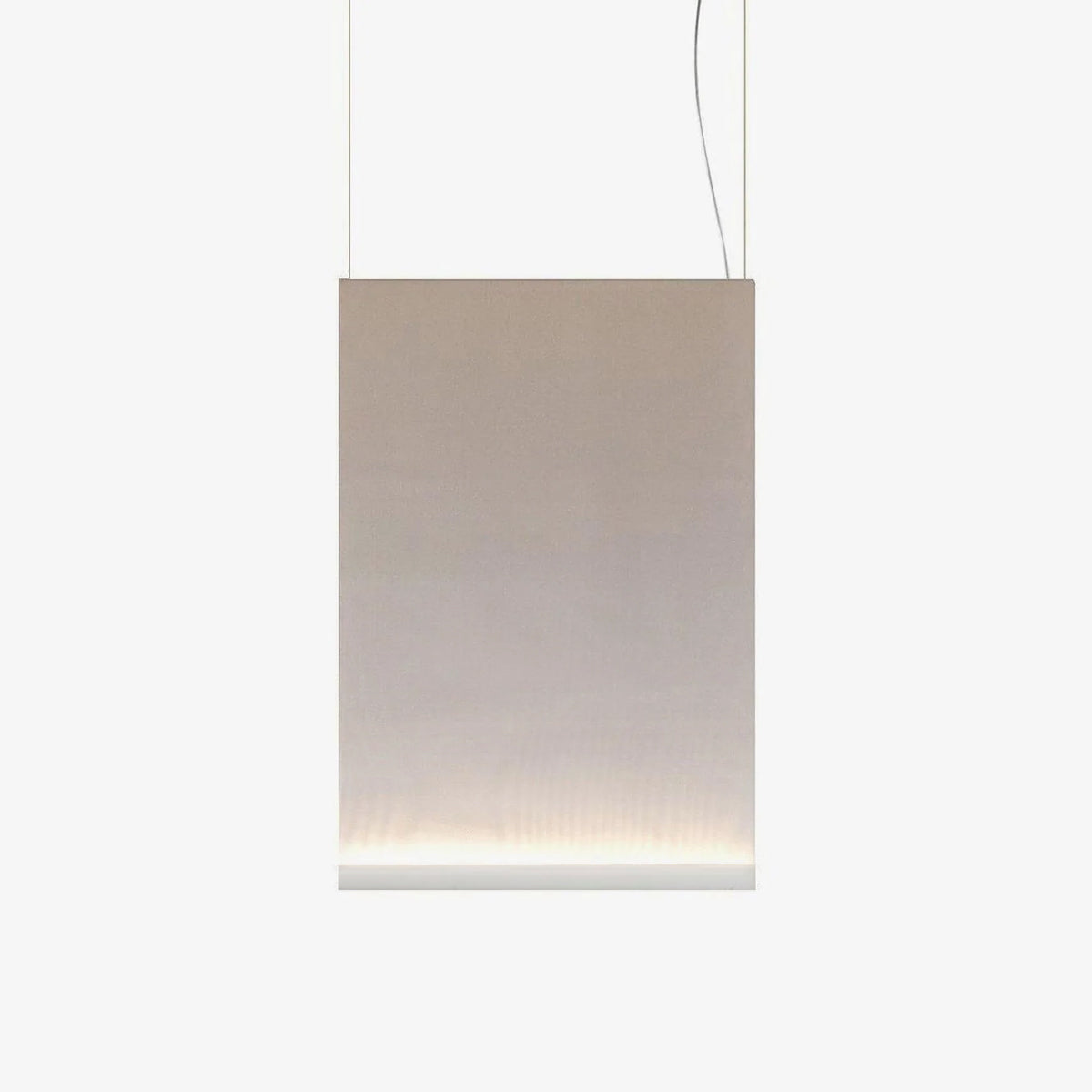 Curtain Pendant Lamp L 15.7″ x H 35.4″ / L 40cm x H 90cm / White / Warm White Pendant light