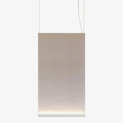 Curtain Pendant Lamp L 15.7″ x H 47.2″ / L 40cm x H 120cm / White / Warm White Pendant light