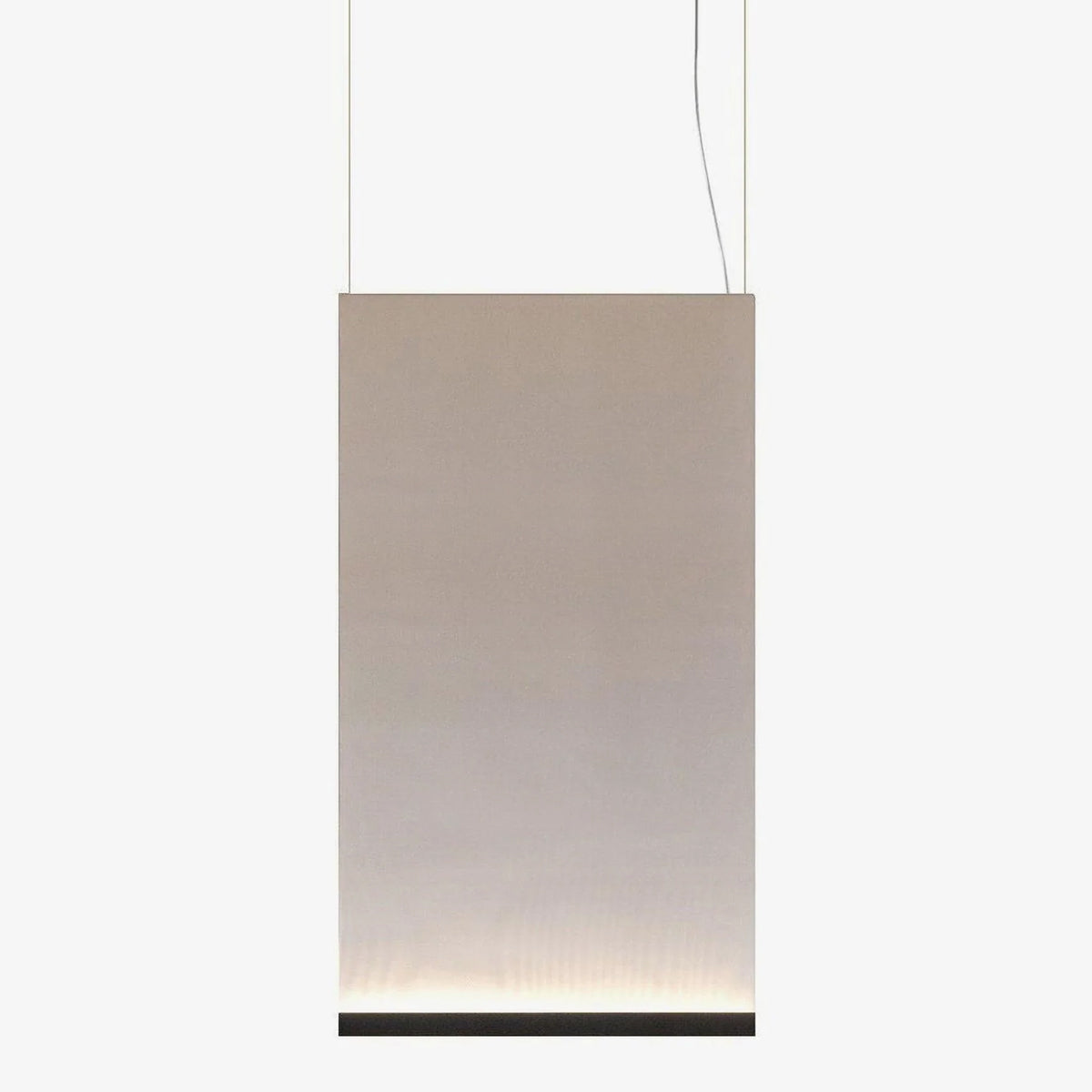 Curtain Pendant Lamp L 15.7″ x H 47.2″ / L 40cm x H 120cm / Black / Warm White Pendant light