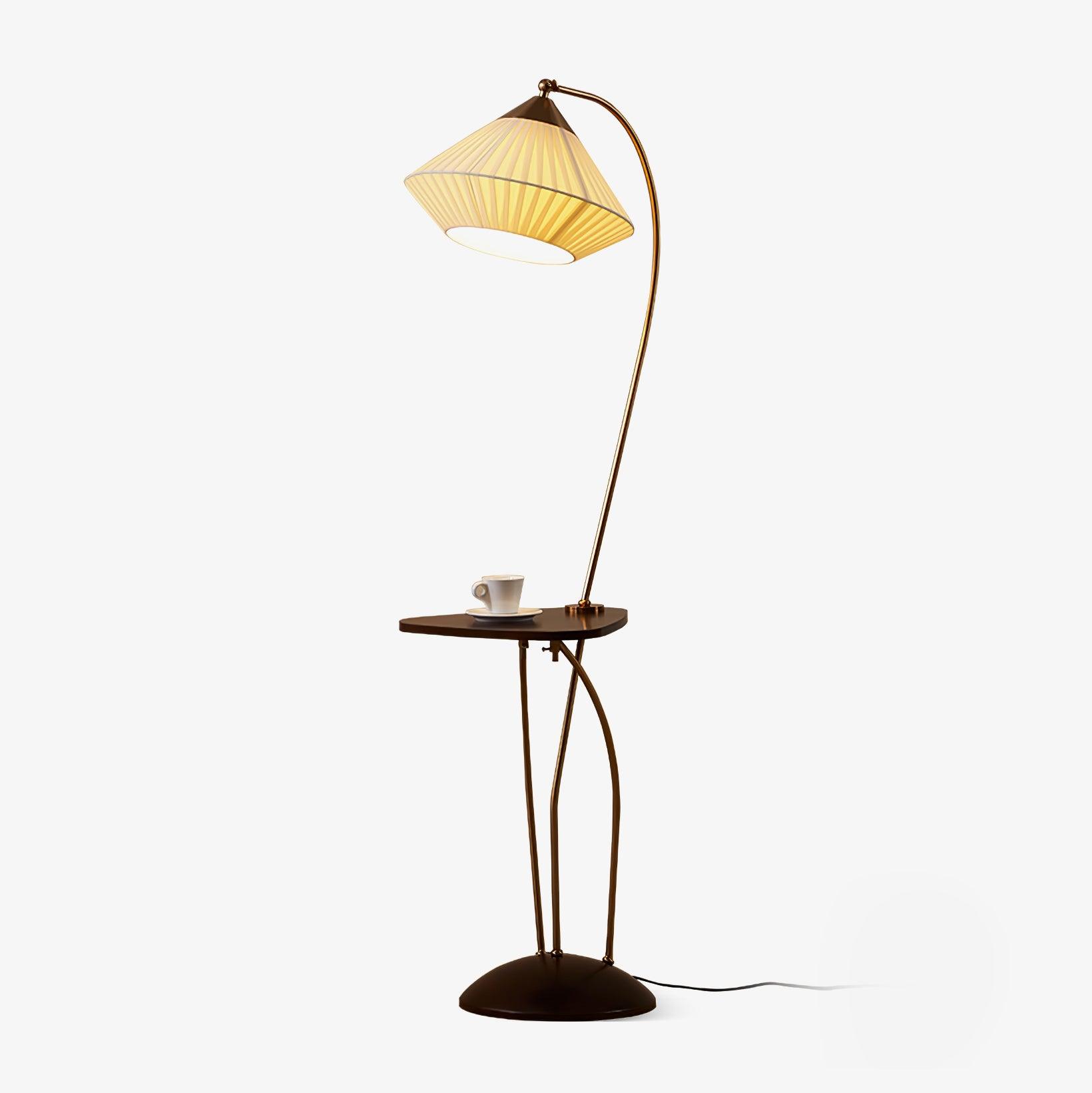 Curve With Table Floor Lamp Floor lamp