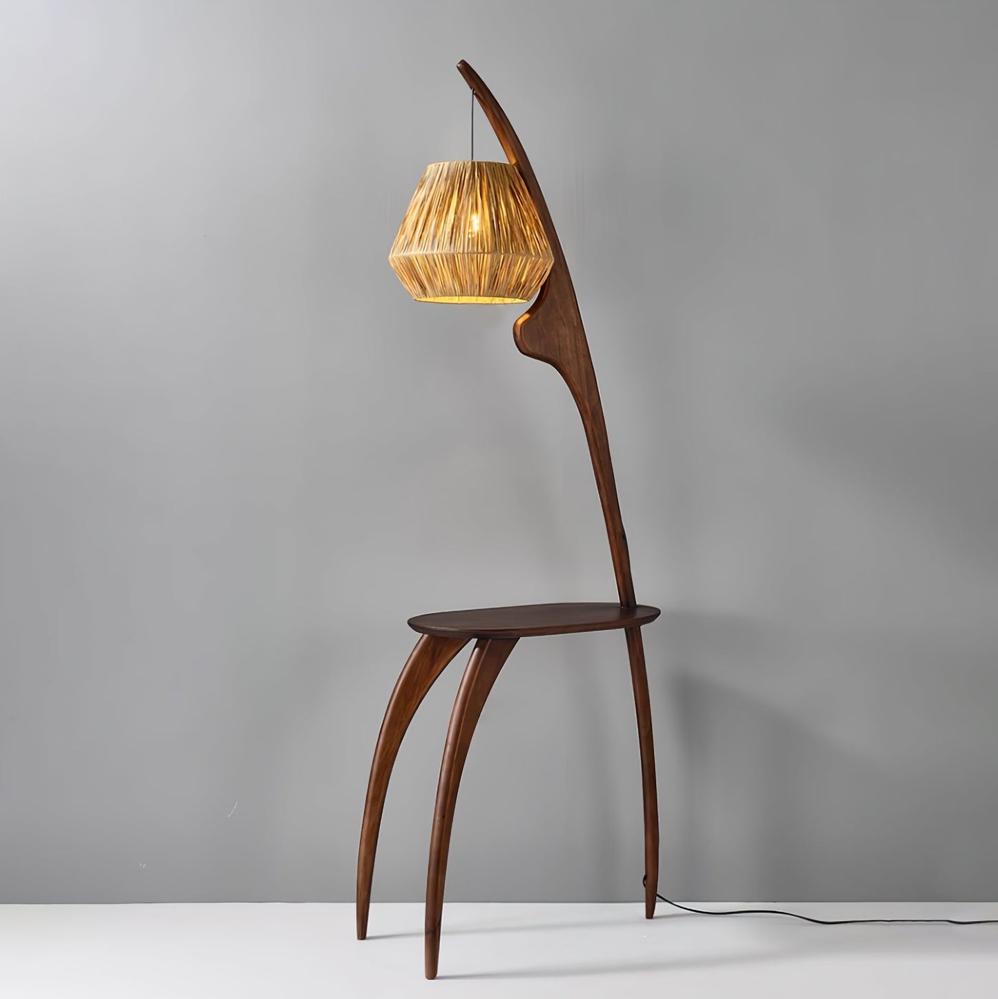 Curved Mantis Arm Floor Lamp Floor lamp