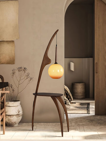 Curved Mantis Arm Floor Lamp Floor lamp