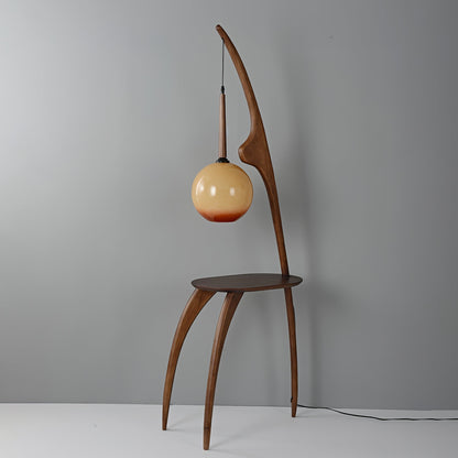Curved Mantis Arm Floor Lamp Floor lamp