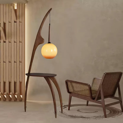 Curved Mantis Arm Floor Lamp Floor lamp