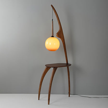Curved Mantis Arm Floor Lamp Floor lamp