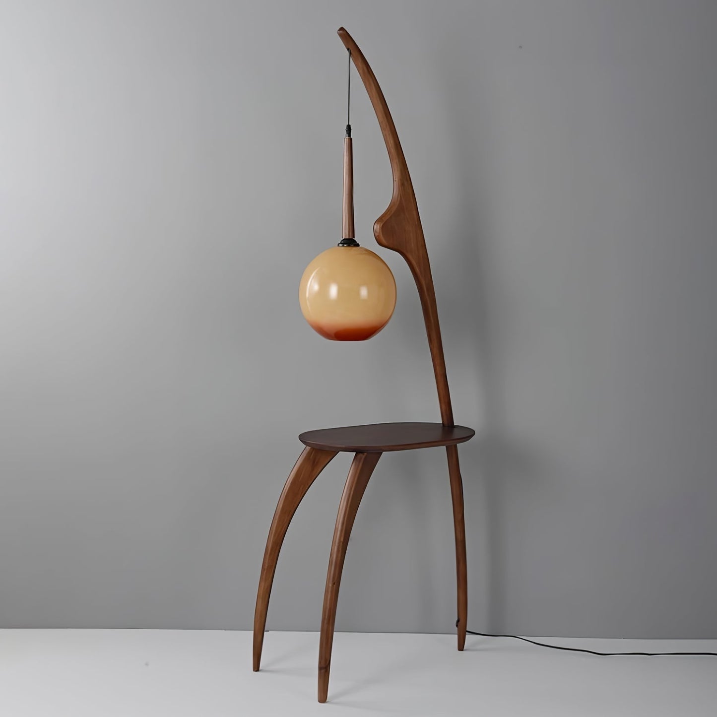 Curved Mantis Arm Floor Lamp Floor lamp