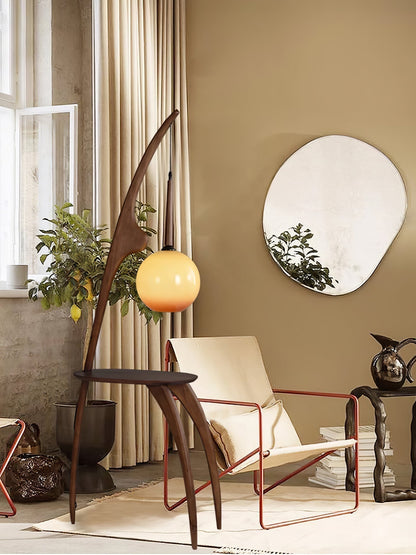 Curved Mantis Arm Floor Lamp Floor lamp