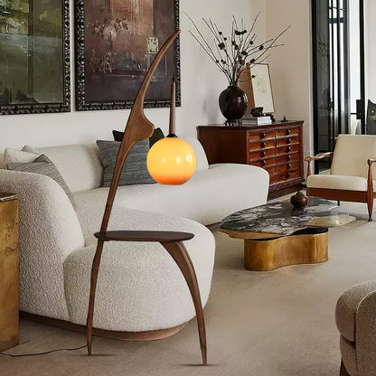Curved Mantis Arm Floor Lamp Floor lamp