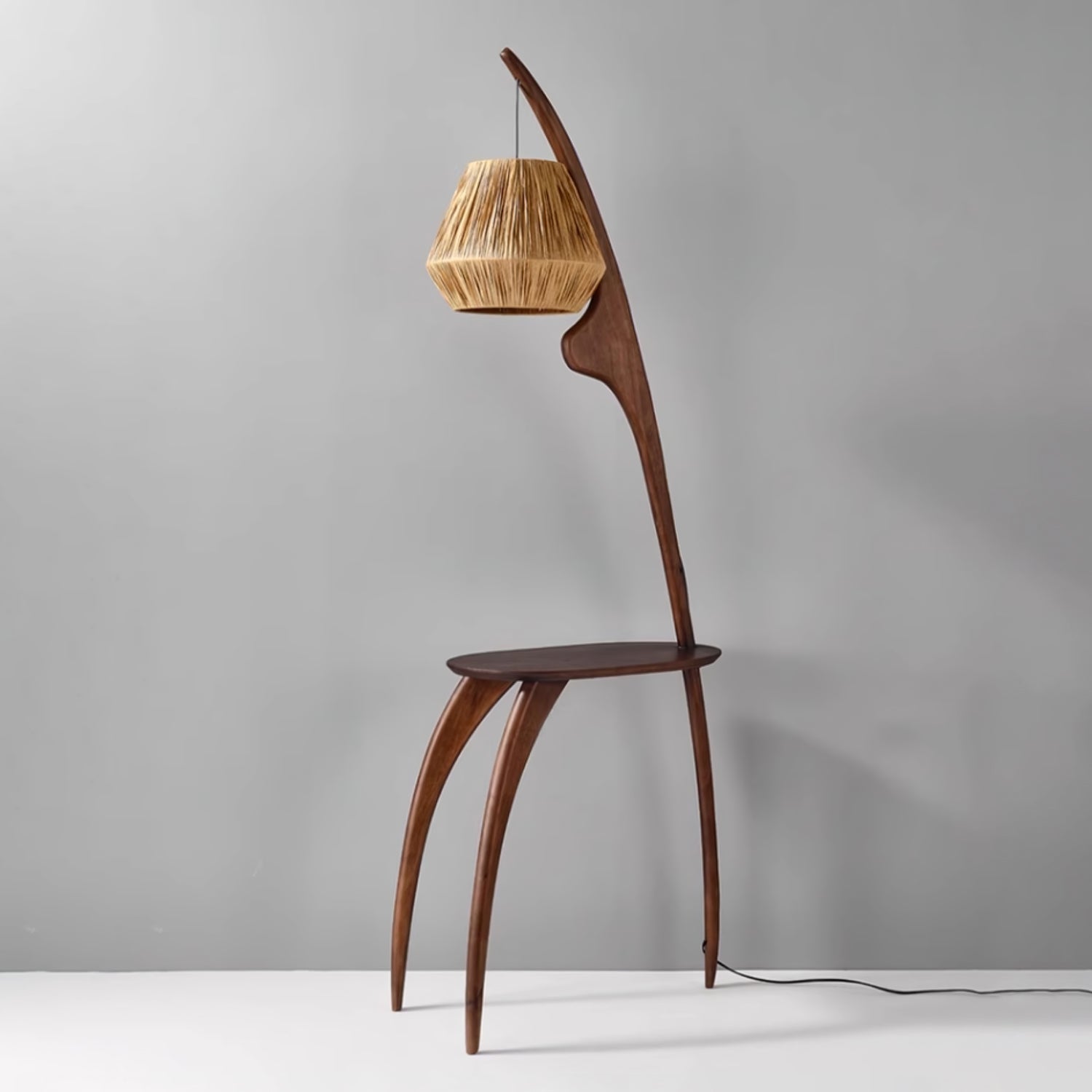Curved Mantis Arm Floor Lamp Floor lamp