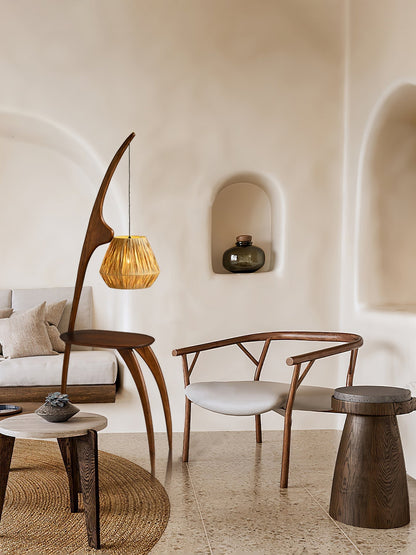 Curved Mantis Arm Floor Lamp Floor lamp