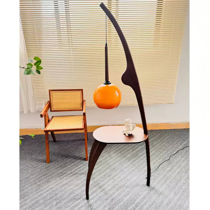 Curved Mantis Arm Floor Lamp Floor lamp