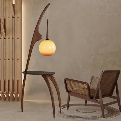 Curved Mantis Arm Floor Lamp Floor lamp