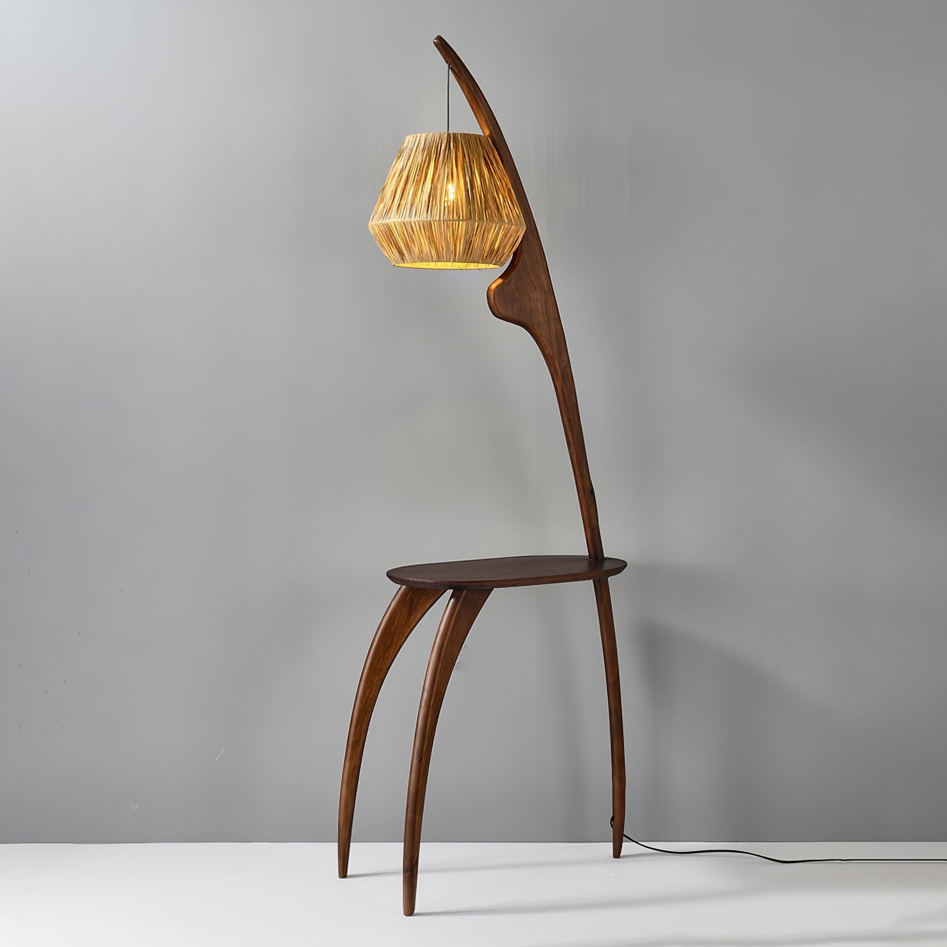 Curved Mantis Arm Floor Lamp Floor lamp