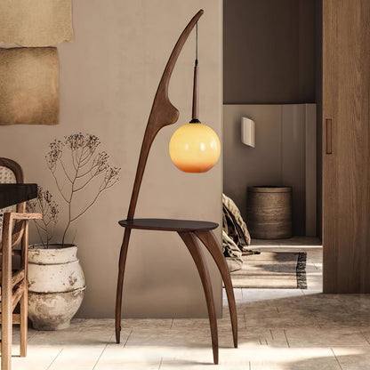 Curved Mantis Arm Floor Lamp Floor lamp