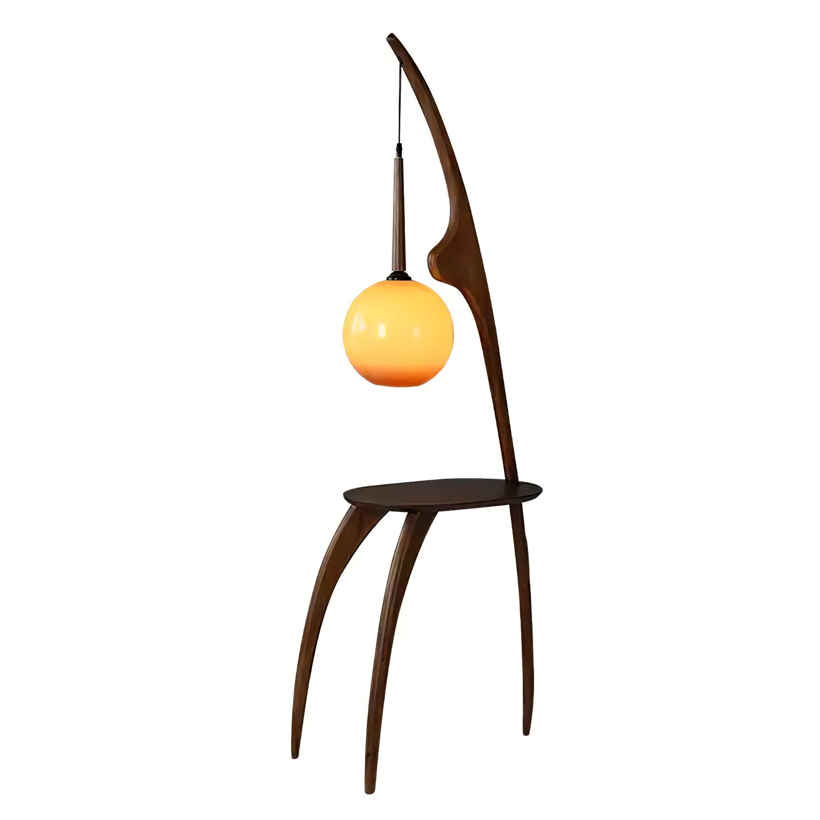 Curved Mantis Arm Floor Lamp Floor lamp
