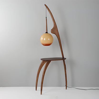 Curved Mantis Arm Floor Lamp Floor lamp