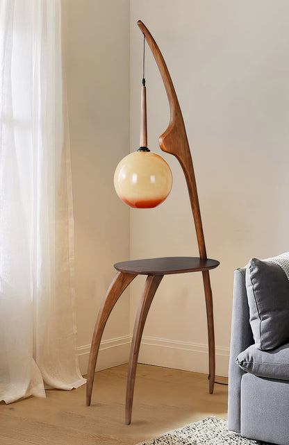 Curved Mantis Arm Floor Lamp Floor lamp