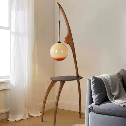 Curved Mantis Arm Floor Lamp Floor lamp