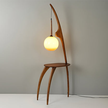 Curved Mantis Arm Floor Lamp Floor lamp