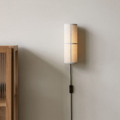 Cylinder Fabric Plug-in Wall Lamp 1001 Wall lamp