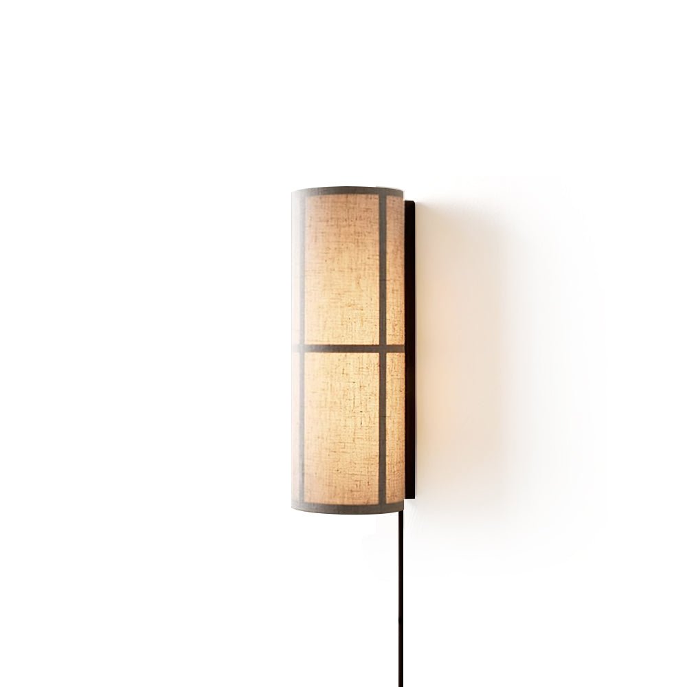 Cylinder Fabric Plug-in Wall Lamp 1001 Wall lamp
