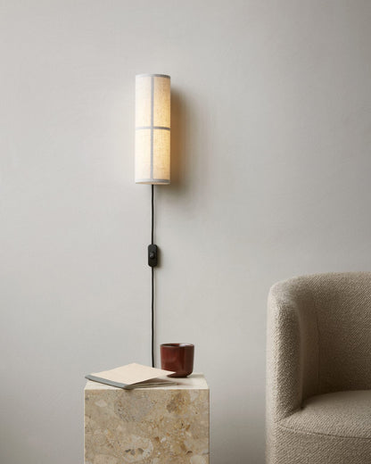 Cylinder Fabric Plug-in Wall Lamp 1001 Wall lamp