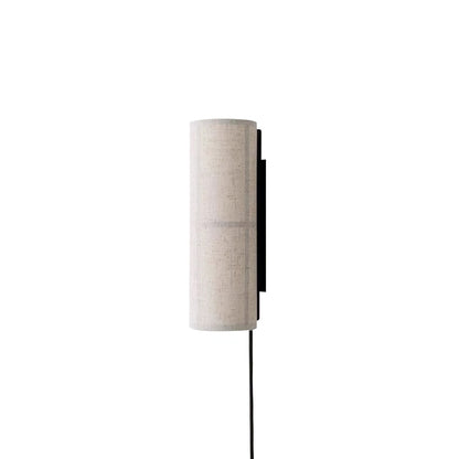 Cylinder Fabric Wall Lamp Dia 4.7″ x H 11.8″ / Dia 12cm x H 30cm / Grey Linen / US Plug Wall lamp