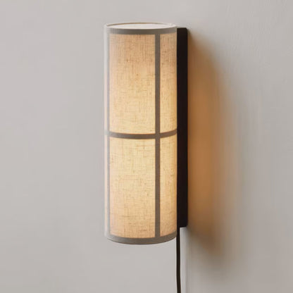 Cylinder Fabric Plug-in Wall Lamp 1001 Wall lamp