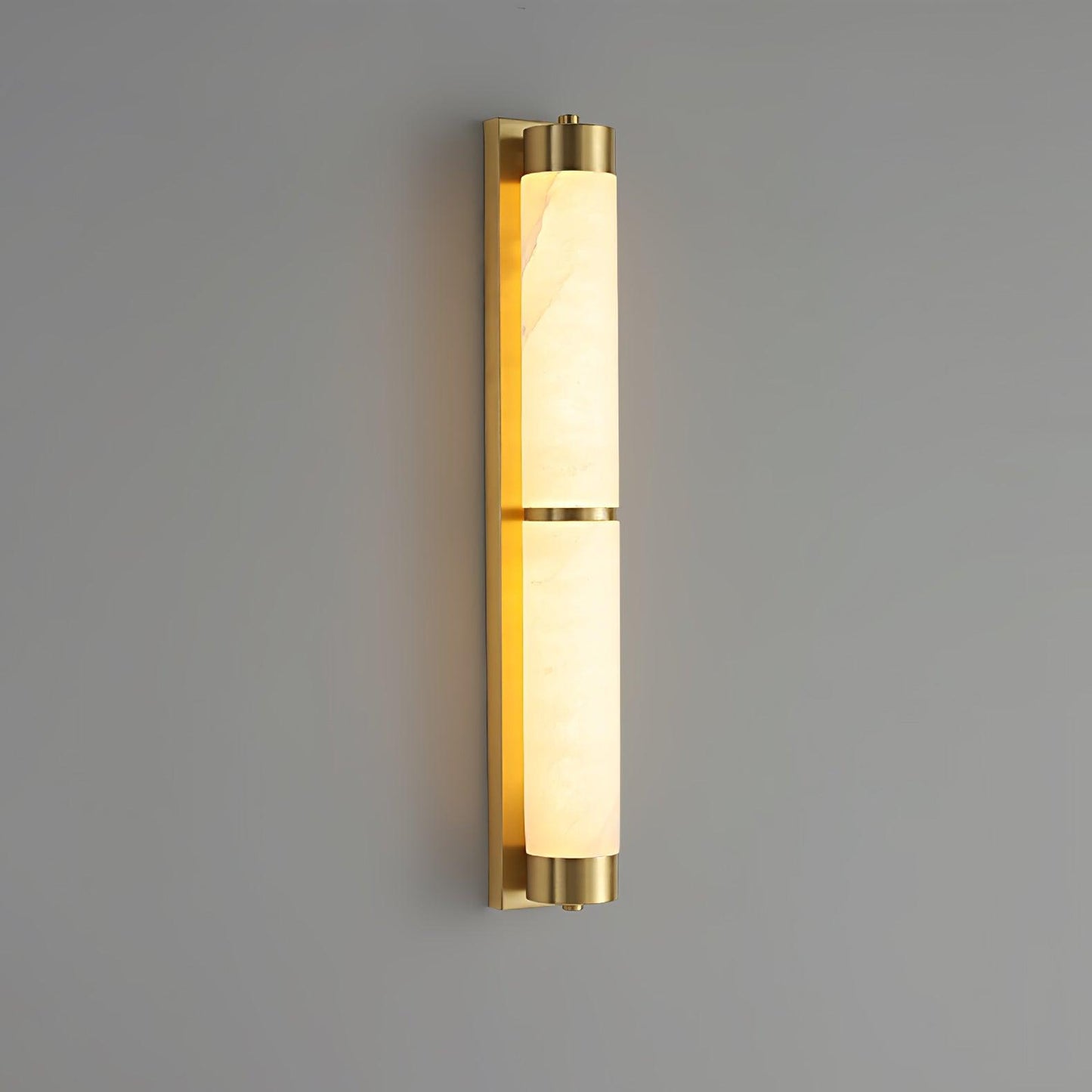 Cylindra Alabaster Brass Wall Light Wall lamp