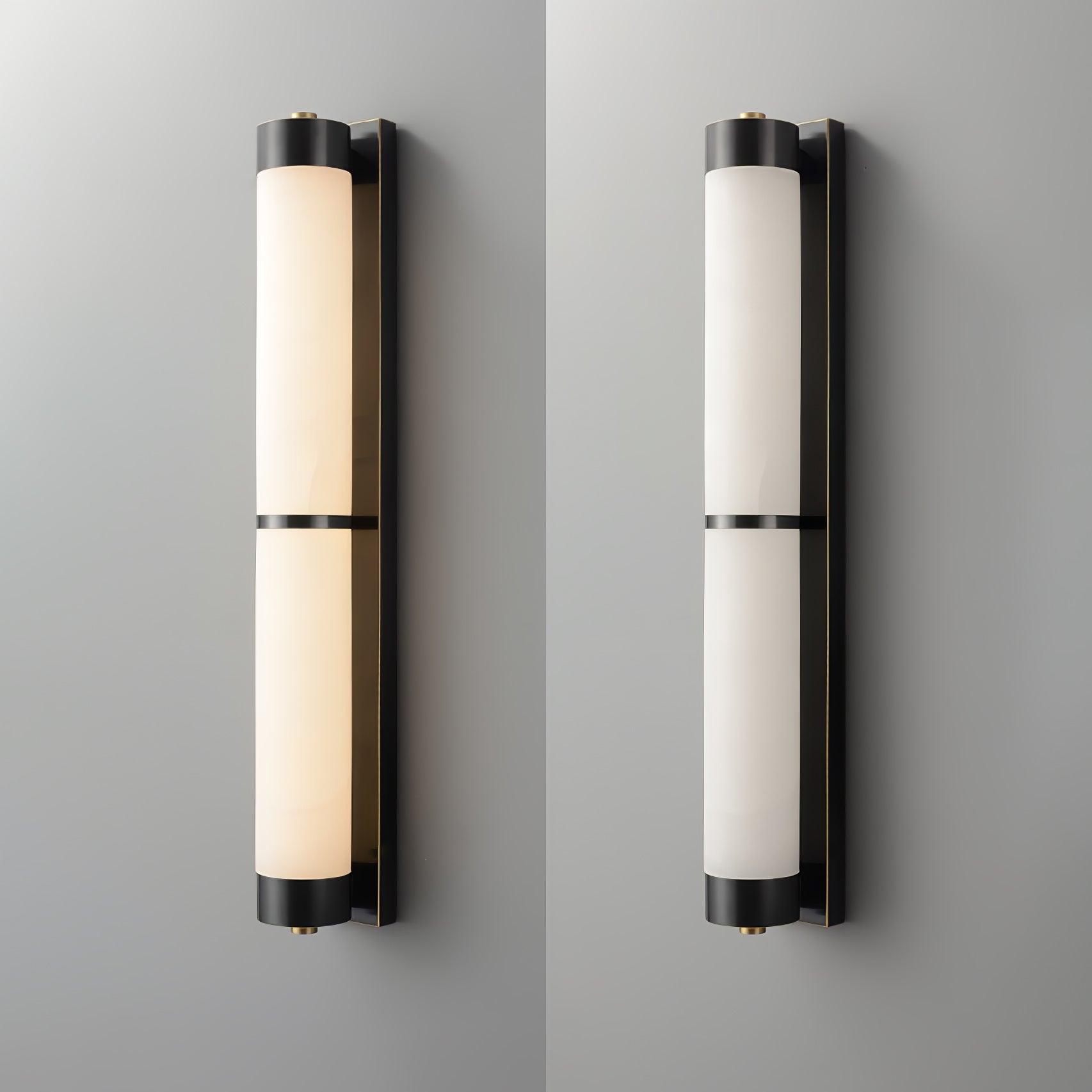 Cylindra Alabaster Brass Wall Light Wall lamp