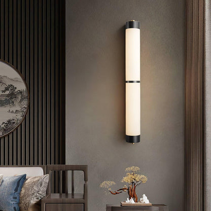 Cylindra Alabaster Brass Wall Light Wall lamp