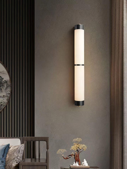 Cylindra Alabaster Brass Wall Light Wall lamp