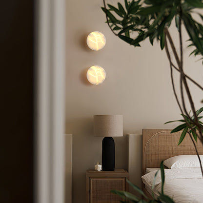 Cylindrical Alabaster Wall Light Wall lamp