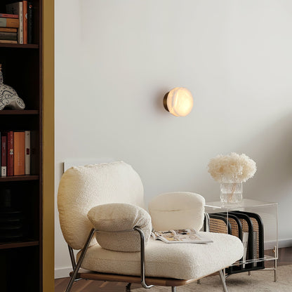 Cylindrical Alabaster Wall Light Wall lamp