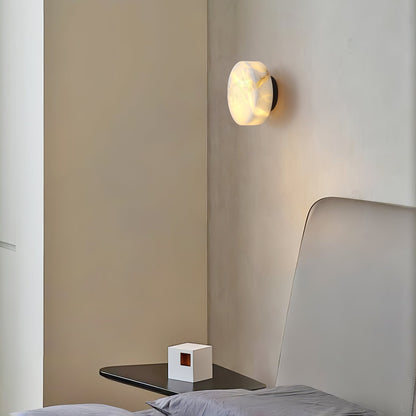 Cylindrical Alabaster Wall Light Wall lamp