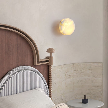 Cylindrical Alabaster Wall Light Wall lamp