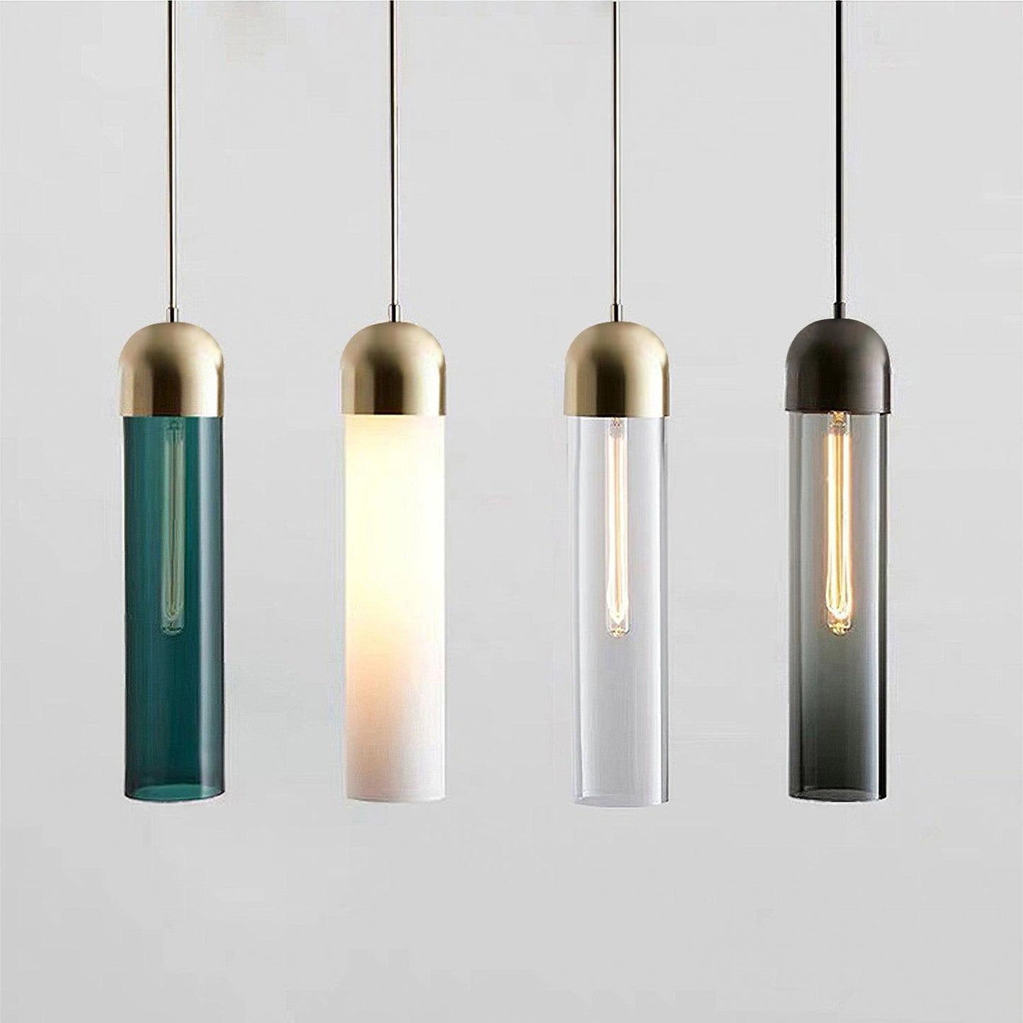 Cylindrical Glass Pendant Light Pendant light