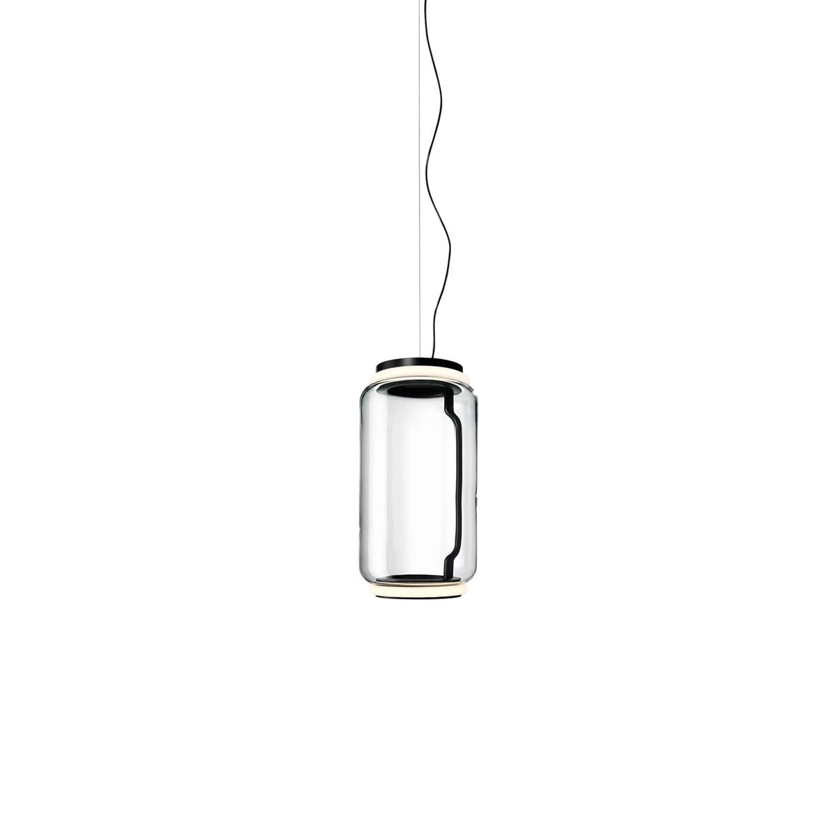 Cylindrical LED Pendant Light Dia 7.1″ x H 14.2″ / Dia 18cm x H 36cm / Warm Light 1001 Pendant light