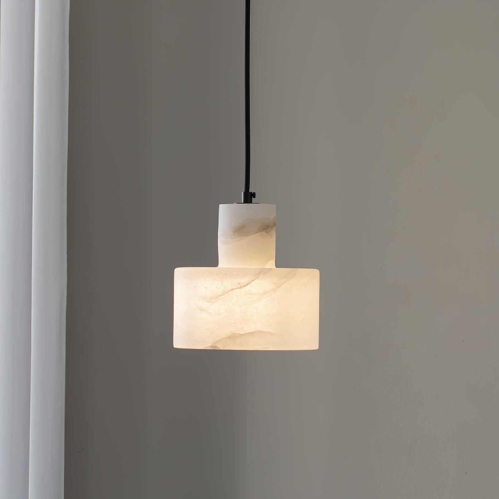 Cyls Pendant Lamp ? 5.5″ x H 5.5″ / Dia 14cm x H 14cm / White Pendant light