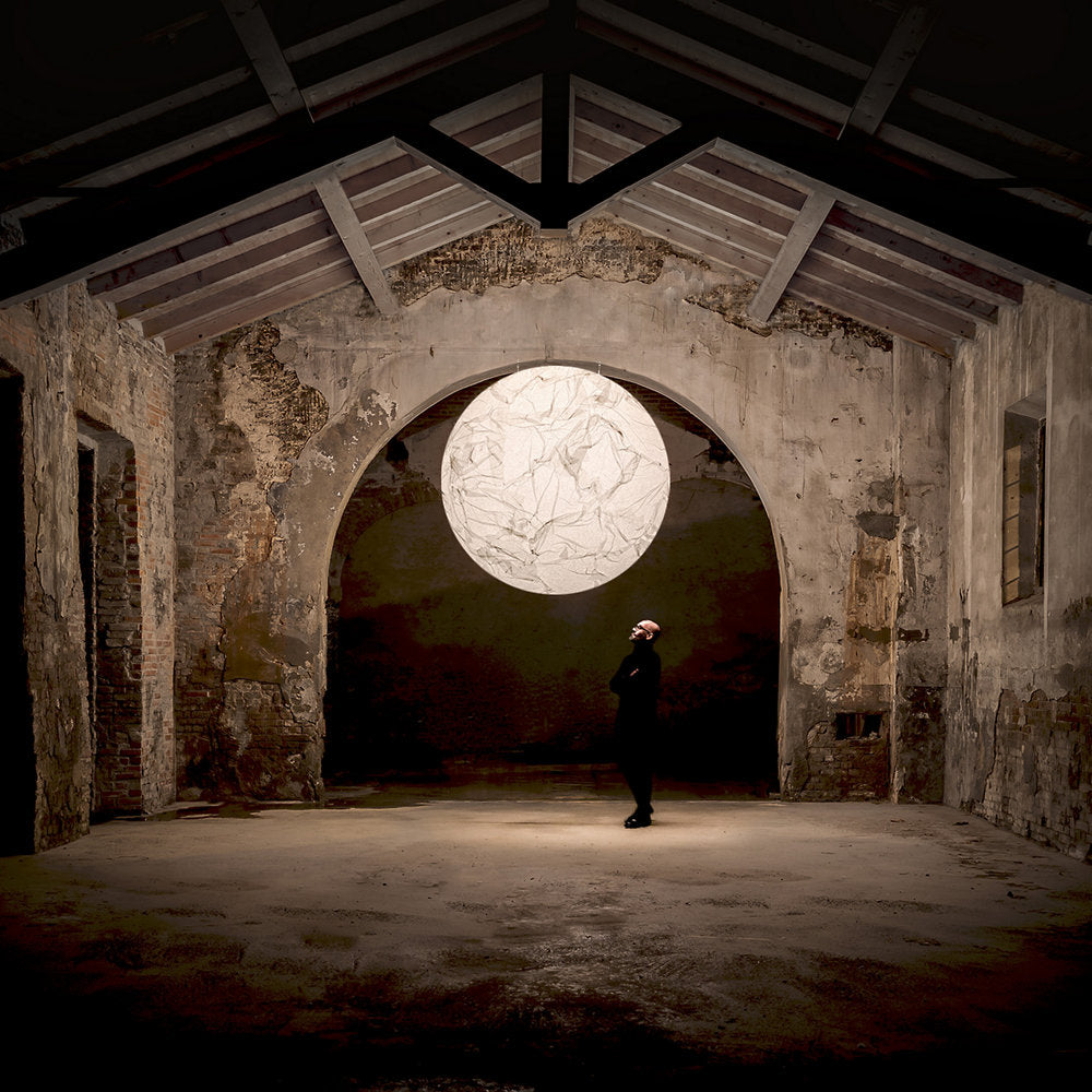 Moon Dual Emission Globe Pendant