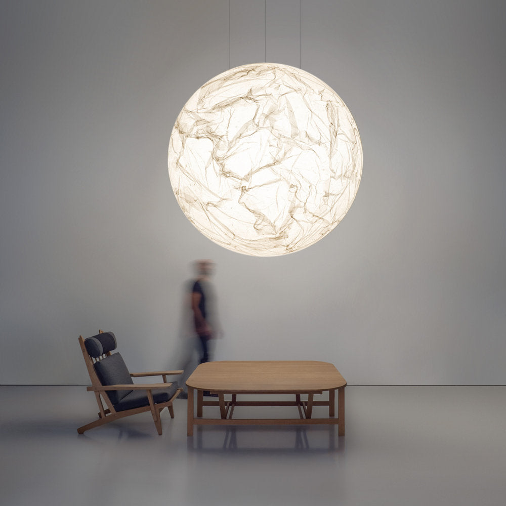 Moon Dual Emission Globe Pendant