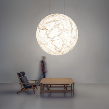 Moon Dual Emission Globe Pendant