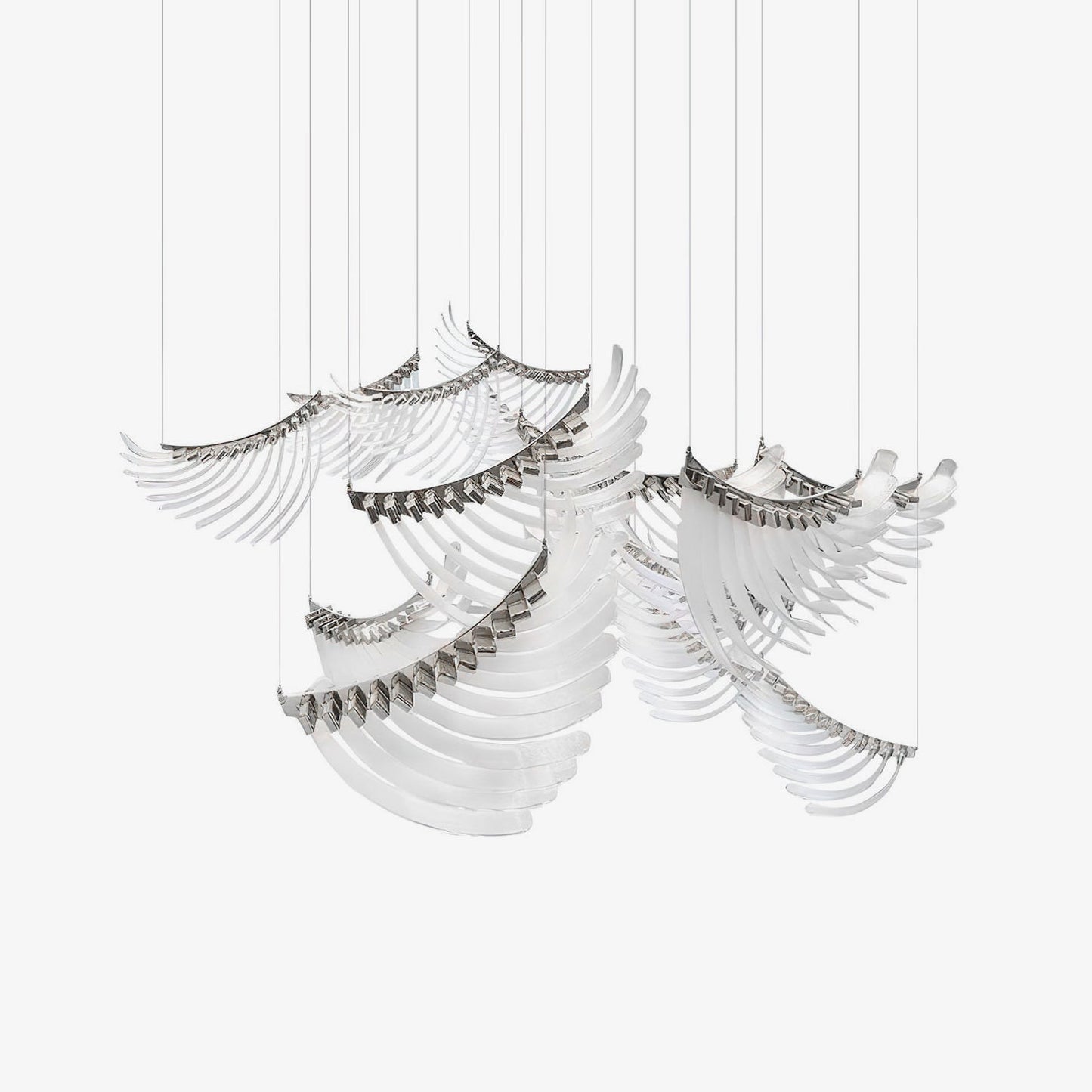 Bird Feather Wings Chandelier Chandelier