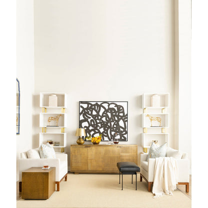 Villa & House Mark 4-Door Cabinet